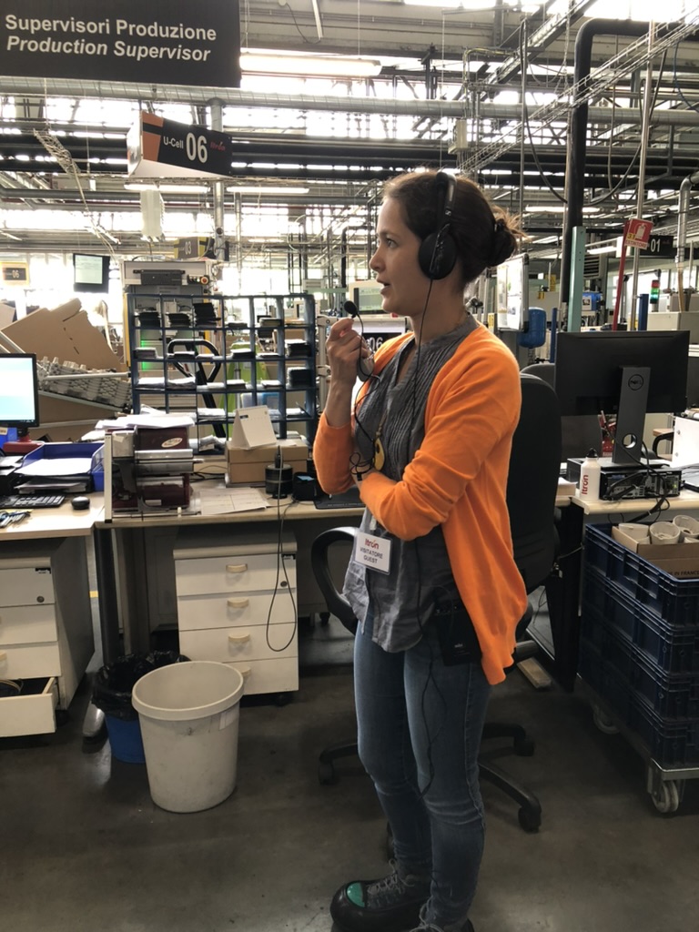 Manufacturero e industrial interprete y traductor profesional